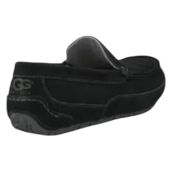 UGG Black Alder Faux Shearling Lined Slippers - Picture 2 of 10